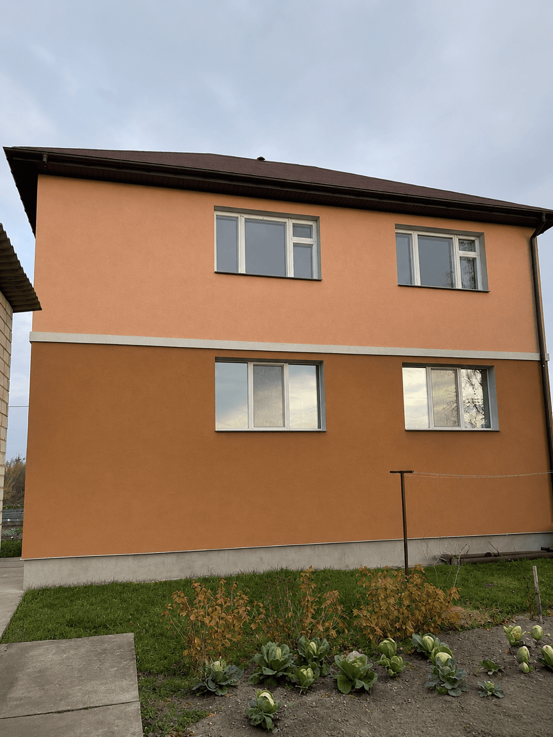 Aussenfassade mit hochwertiger Ausführung